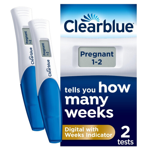 Clearblue Clearblue Pregnancy Test - Digital with Weeks Indicator, the Only