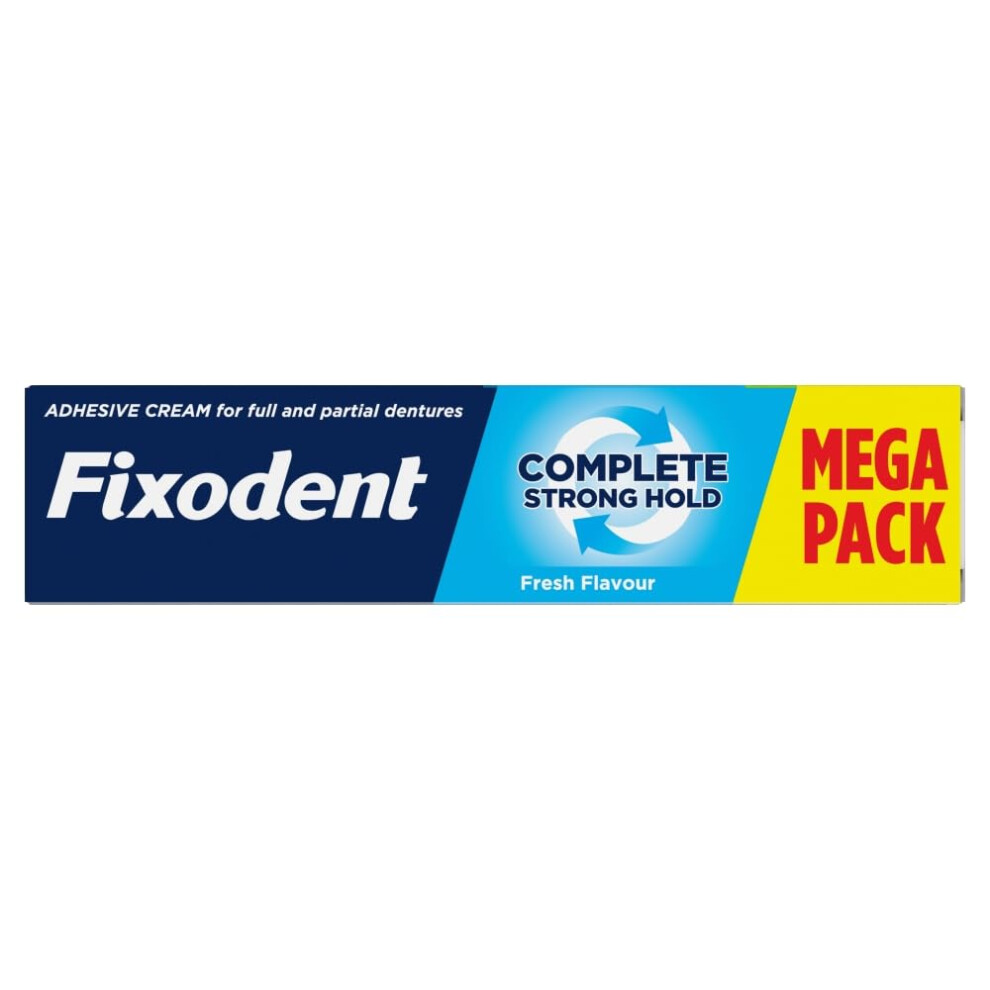 Fixodent Complete Denture Adhesive For Full & Partial Dentures Fresh Flavour 70G