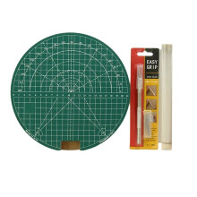 Handmade Table Tennis Racket Renovation Tool Set Rubber Cutting Trimming Tool Rolling Glue Stick Rotation Table
