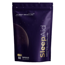 Sleep Oracles Sleep Aid | 600mg Magnesium Glycinate with L-Theanine, Passionflower & Valerian Root Relaxation & Sleep Support Blend | Vegan & Gluten