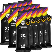 Precision Fuel PF30 Energy Gels - Mild, Neutral Flavour Running Gels for Enduran