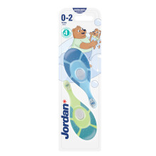 Jordan | Step 1 Baby Toothbrush | Baby Toothbrush 0-2 Years | The