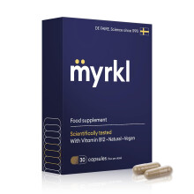 Myrkl, Unique Formula Helps Reduce Tiredness and Fatigue | Probiotics, L Cysteine, and Vitamin B12 Helps with Morning Energy | Food Supplement, Natur