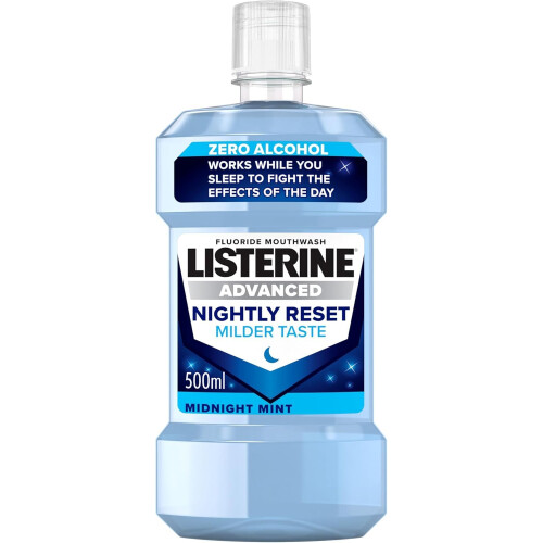 Listerine Listerine Advanced Nightly Reset Midnight Mint (Zero Alcohol)