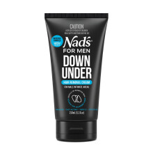 Nad's For Men Down Under Hair Removal Cream, Hair Removal Cream for Male Intimate Areas and Genitals, All Skin Types 150 ml
