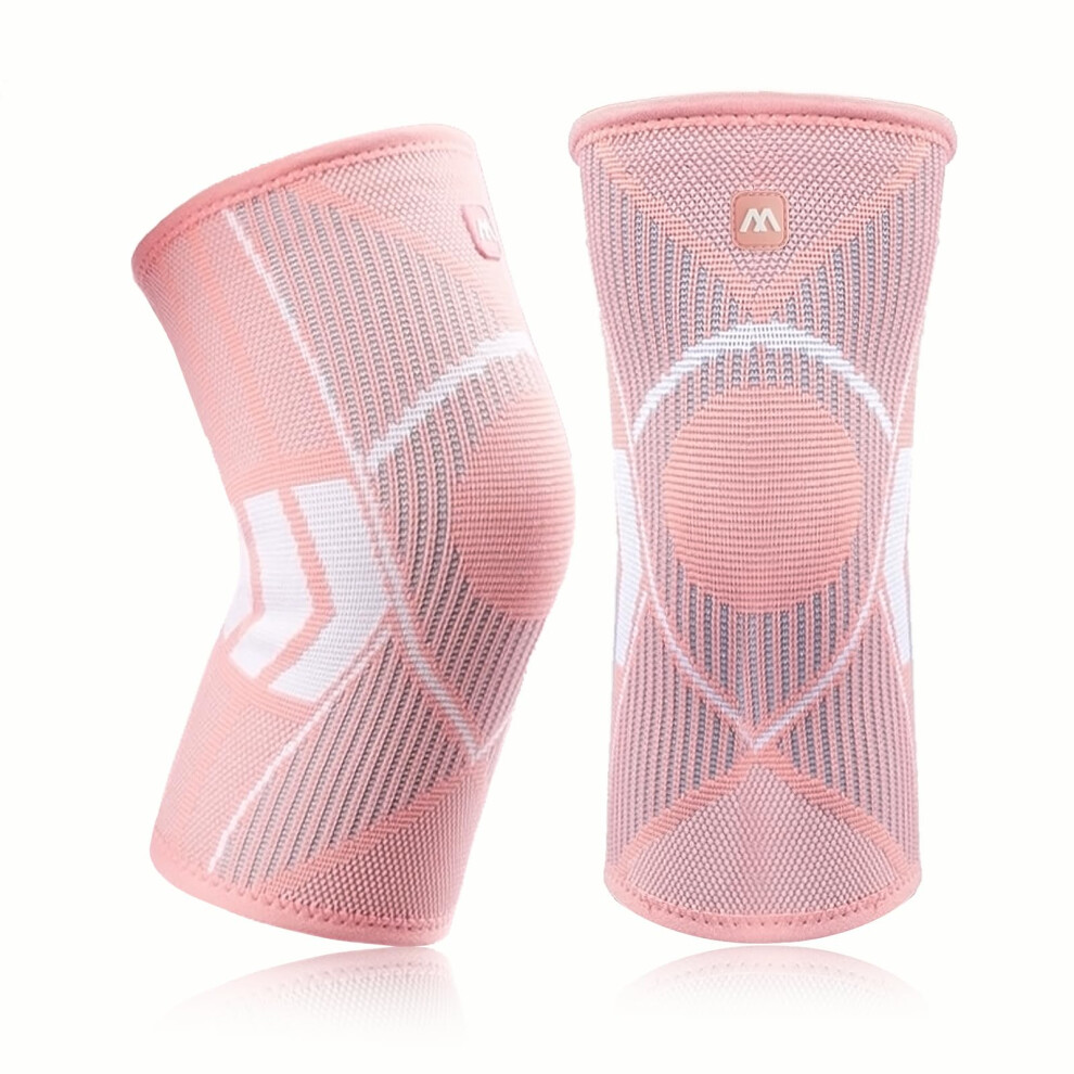 Bnphsin 2 Pack Knee Support Brace For Women, Knee Compression Sleeves For Knee Pain, Knee Support For Arthritis Running, Work Out, Gym, Hiking, Sport