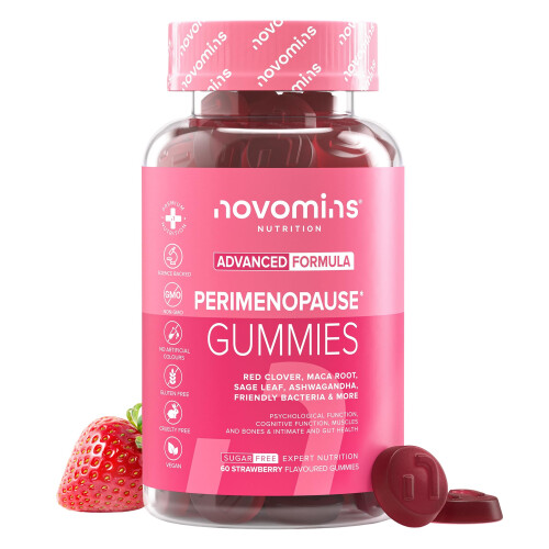 Perimenopause Gummies - Perimenopause Supplements with Red Clover, Sage Leaf, Zi
