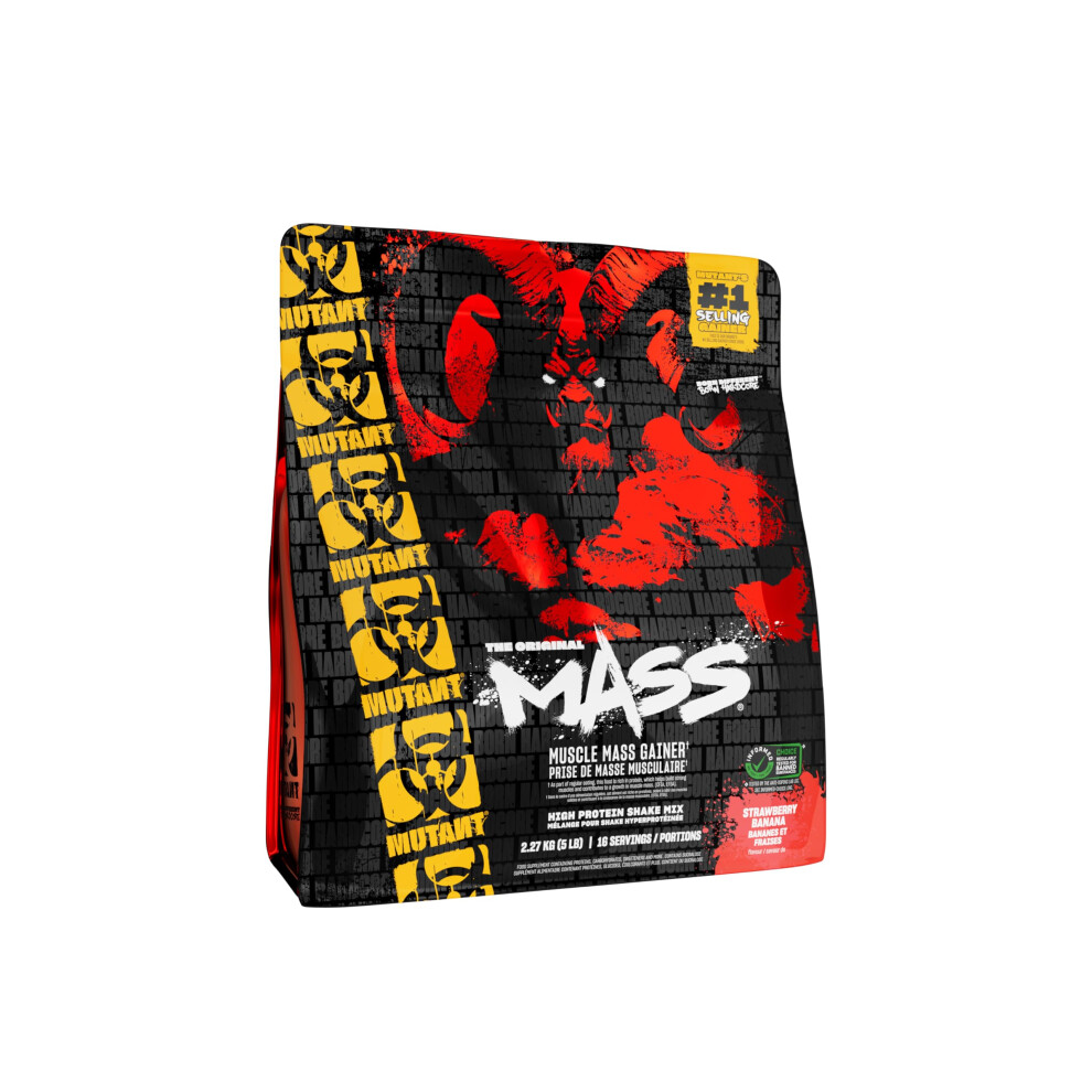 Mutant Mass 2.27Kg Strawberry Banana