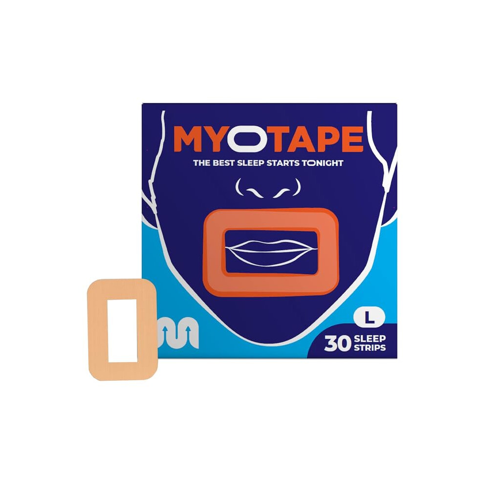 Myotape - 30 Nights - Reduces Snoring, Promotes Nasal Breathing, Improves Sleep.
