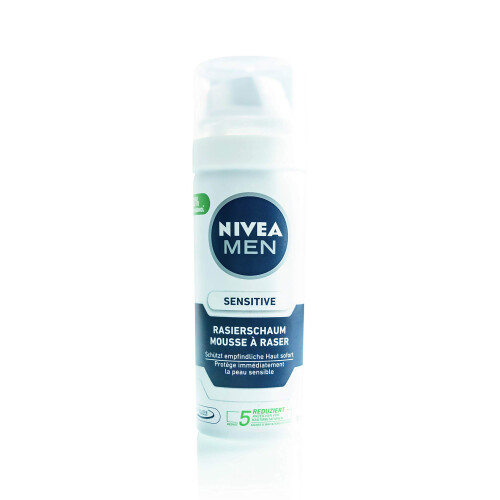 NIVEA 5Pack Nivea Travel Shaving Foam Sensitive 5x 50ml