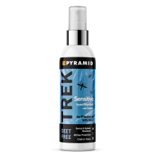 Pyramid Trek Insect Repellent Spray for Sensitive Skin - 100ml DEET Free Mosquito Repellent with Saltidin - Non-Greasy, Sweat & Splash Resistant - Up