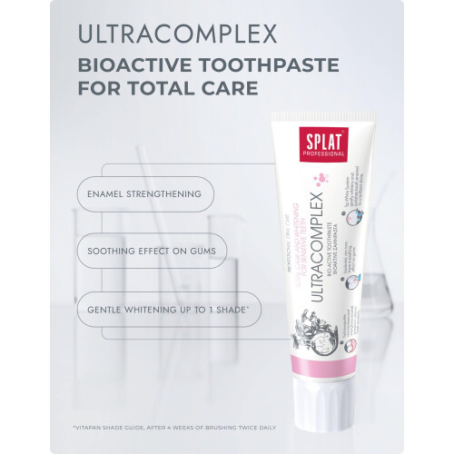 SPLAT Ultracomplex Toothpaste | Total Care & Whitening for Sensitive 1