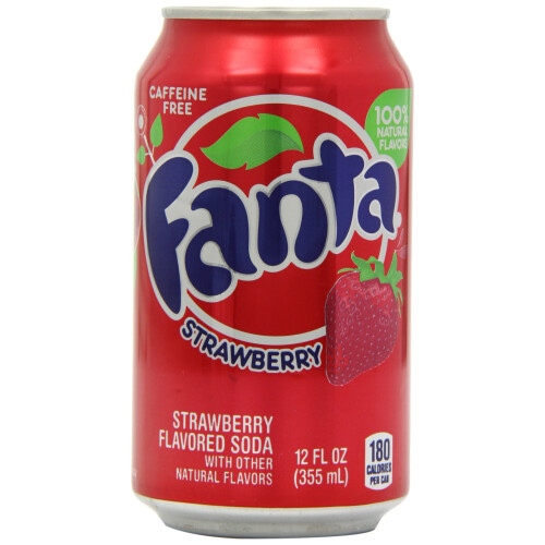Fanta Fanta Strawberry 355 ml (Pack of 12)