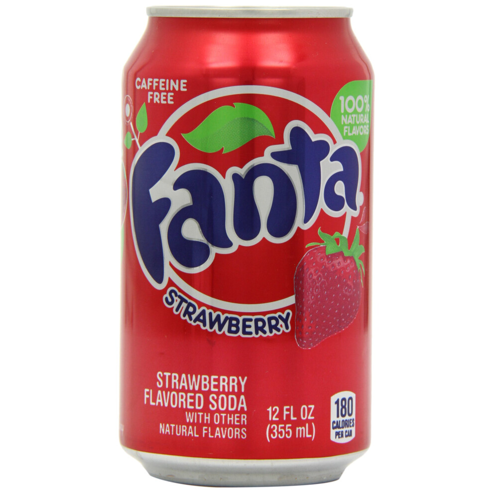 Strawberry 355 Ml (Pack Of 12) Fanta