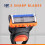 Gillette Gillette Fusion5 Men's Razor, Handle & 2 Blade Refills 5