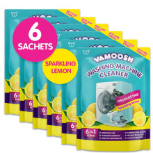 Vamoosh 6-in-1 Washing Machine Cleaner, Dissolves Hair, Eliminates Bad Odours, Removes Limescale, Deep Clean, Leaves Smelling Fresh, Antibacterial, D