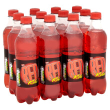 Barr Red Kola Sparkling Soft Drink, 12 Pack, 500ml Bottles