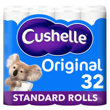 Cushelle Original Toilet Roll 32 Standards Rolls
