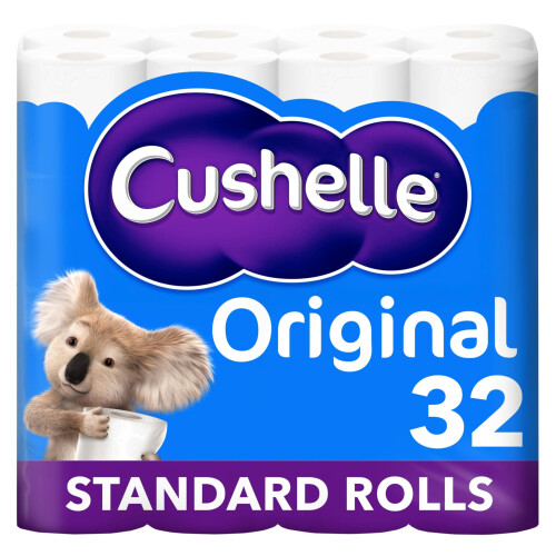 Cushelle Cushelle Original Toilet Roll 32 Standards Rolls