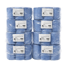 AAM 48 Pack Centre Feed Blue Roll for Kitchen Workshop Restaurants | Environment Friendly Kitchen Roll | Paper Towels | Hygienic Fast Drying Tissue P