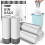 PANSUN Selected Bin Bags 10l Drawstring Heavy Bin Liners for Bathroom 1