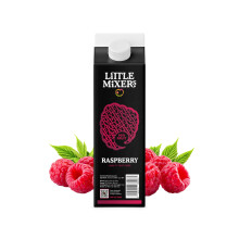 Little Mixers Raspberry Purée (1kg) | Real Fruit Puree for Cocktails, Desserts, and Baking | Ready-to-Use, Rich Natural Flavour
