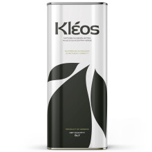Kleos Extra Virgin Olive Oil 5 Liter - New Harvest 2025-2026 - Cold-Pressed Greek Olive Oil from Koroneiki Olives - Premium Quality