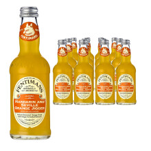 Fentimans Mandarin and Seville Orange Jigger - Natural Botanically Brewed Orange Drink - Perfect Mixer - Low Calorie, Gluten-Free and Vegan Soft Drin