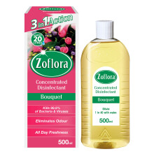 Zoflora Bouquet All Purpose Concentrated Disinfectant Liquid, Antibacterial and Multi-Surface, Pet Safe Disinfectant, Kills 99.9 Percent Of Bacteria