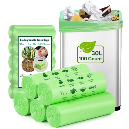 30 Litre Compostable Bin Bags