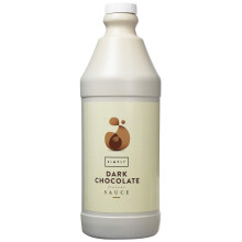 Simply Dark Chocolate Sauce, Topping Sauce in Pourable Easy Squeeze Bottle for Ice Cream, Waffles, Pancakes, Coffee & Milkshake (2.5 kg)