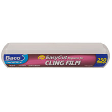 Bacofoil Easy Cut Cling Film Dispenser, 35cm x 250m, White