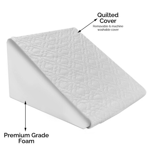 Orthopaedic Bed Wedge Pillow Foam Inside | For Acid Reflux, GERD, 2