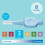Tepe TePe Interdental Brush, Extra Soft, Blue, 0.6mm/ISO 3, 8pcs, Plaque 2