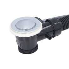 Concealed Plastic Bath Overflow Pipe 65cm
