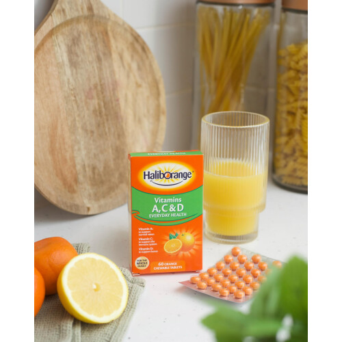 Haliborange Kids A, C and D Orange tablets 120 1