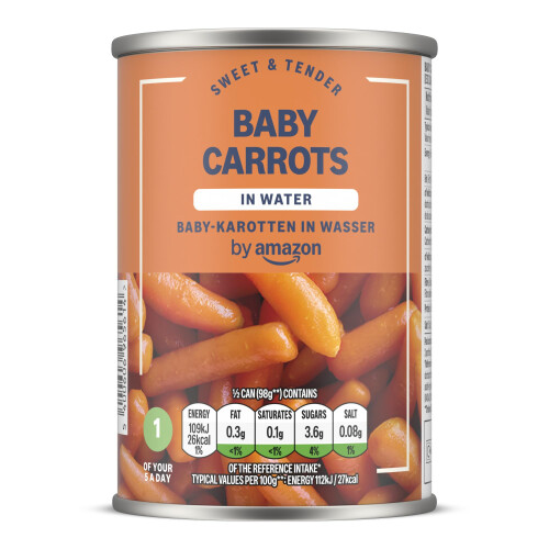 by Amazon Baby Carrots in Water,