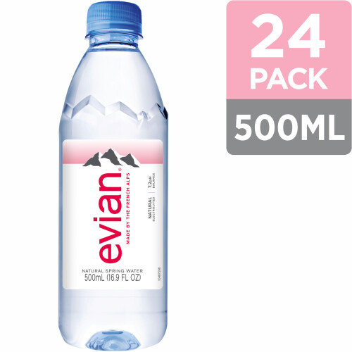 Evian Prestige Still Mineral Water, 24 x 0.5 Litre 1