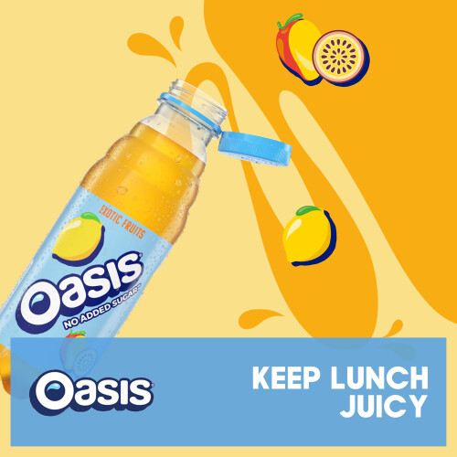 Oasis Oasis Exotic Fruits Zero 12 x 500ml 1