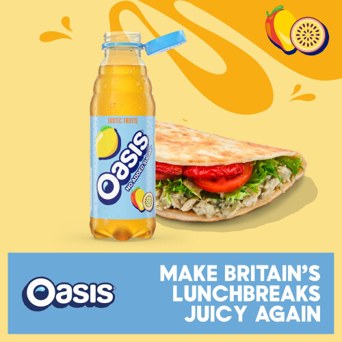 Oasis Oasis Exotic Fruits Zero 12 x 500ml 2