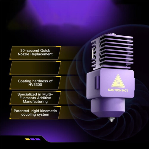 Hotend M4 para Impressora 3D para  A1/A1mini com Bicos Removíveis de 0,4 mm 1