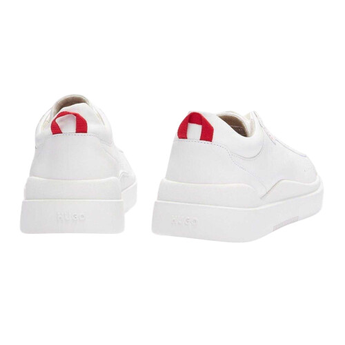 Hugo Boss Hugo Boss Mens Tenn Leather Flat Trainers 1