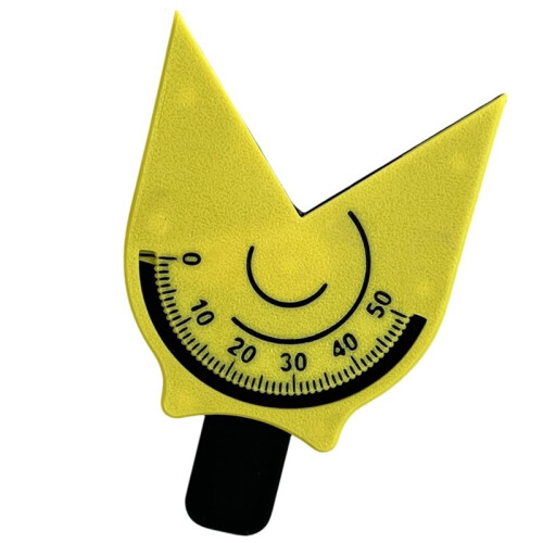 Corner Radius Measuring Tool Radius Measurement Tool with Millimeter Scale for Engineering and Design Tasks 2