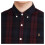 Farah (XXS, Red) Farah Mens Checked Cotton Button-Down Shirt 3