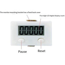 Magnetic Induction Counter Metal Sensor 5-Digits LCD Digital Display 0-99999 BEM-5C+12φ Magnetic Induction Counter