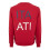 Diadora (M, Red) Diadora Mens Sailing Patch Regular Long-Sleeved Sweatshirt 2