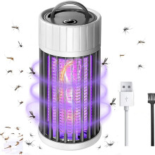 Moskitolampe, Elektrischer USB-Insektenvernichter 360 UV-Fliegenvernichter, Tragbares Insektenvernichter-Licht für Den Innen- und AußEnbereich für