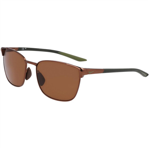Nike (One Size, Walnut/Brown) Nike Fusion Square Sunglasses 2