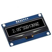 Module D'Affichage OLED de 2,05 Pouces TZT 128x32 avec ContrĂ´leur SSD1309, Supportant L'Interface SPI pour