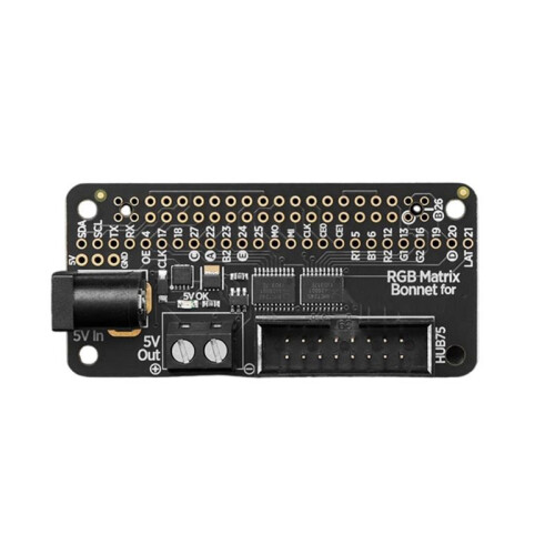 3211 Adafruit RGB Matrix Bonnet Module for Raspberry Pi 3211 Display Development Tools